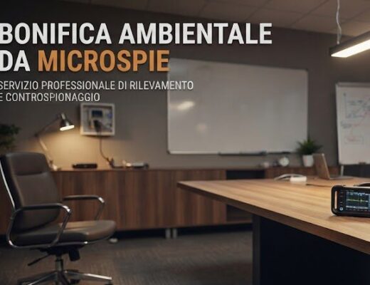Bonifica ambientale antimicrospie in un ufficio: ricerca di dispositivi di captazione occulta